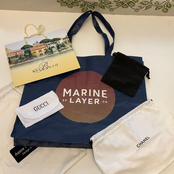 Bundle of Luxury Reuseable Bags, 6 pieces. great for wrapping xmas gifts - Picture 4 of 10